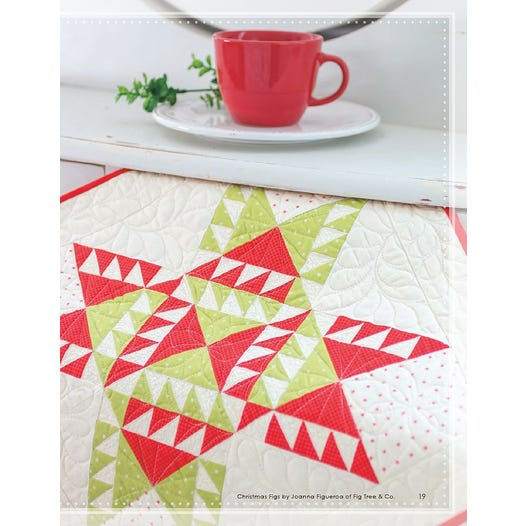 Thumbnail: CHRISTMAS FIGS Moda BOM Sampler Quilt Book Fig Tree