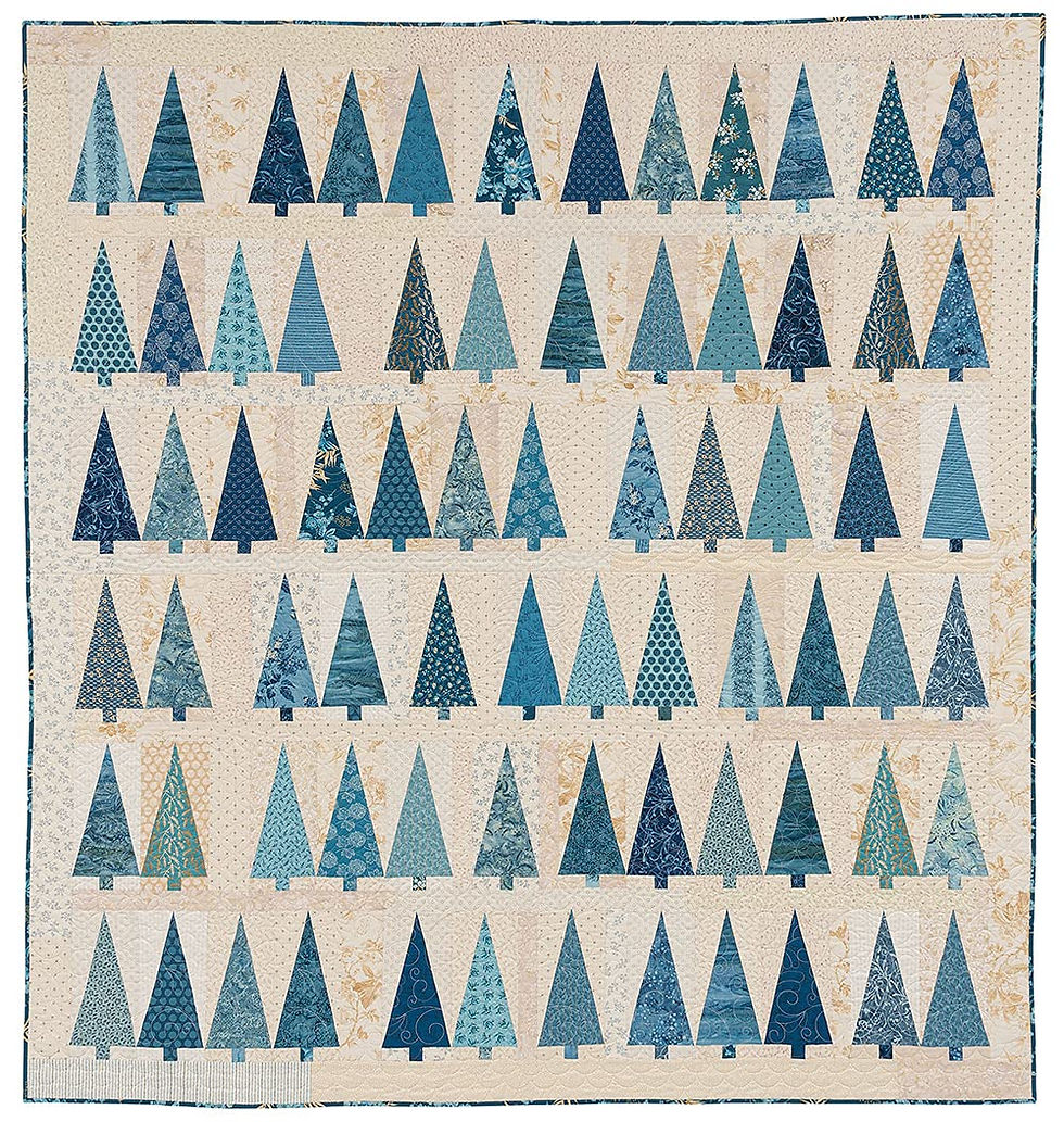 Thumbnail: A Season in Blue Quilt Book Laundry Basket Edyta Sitar