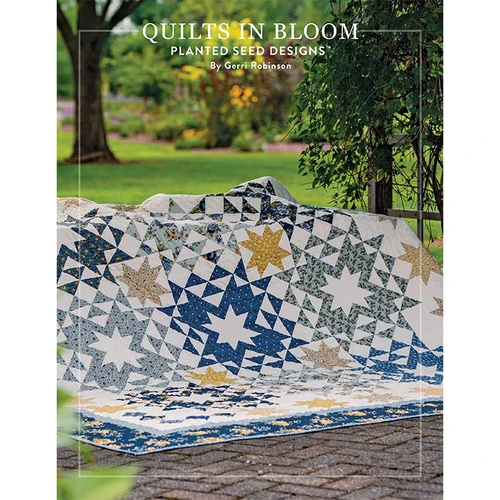 Gerri Robinson QUILTS IN BLOOM Spiral Bound Pattern Book Mysite