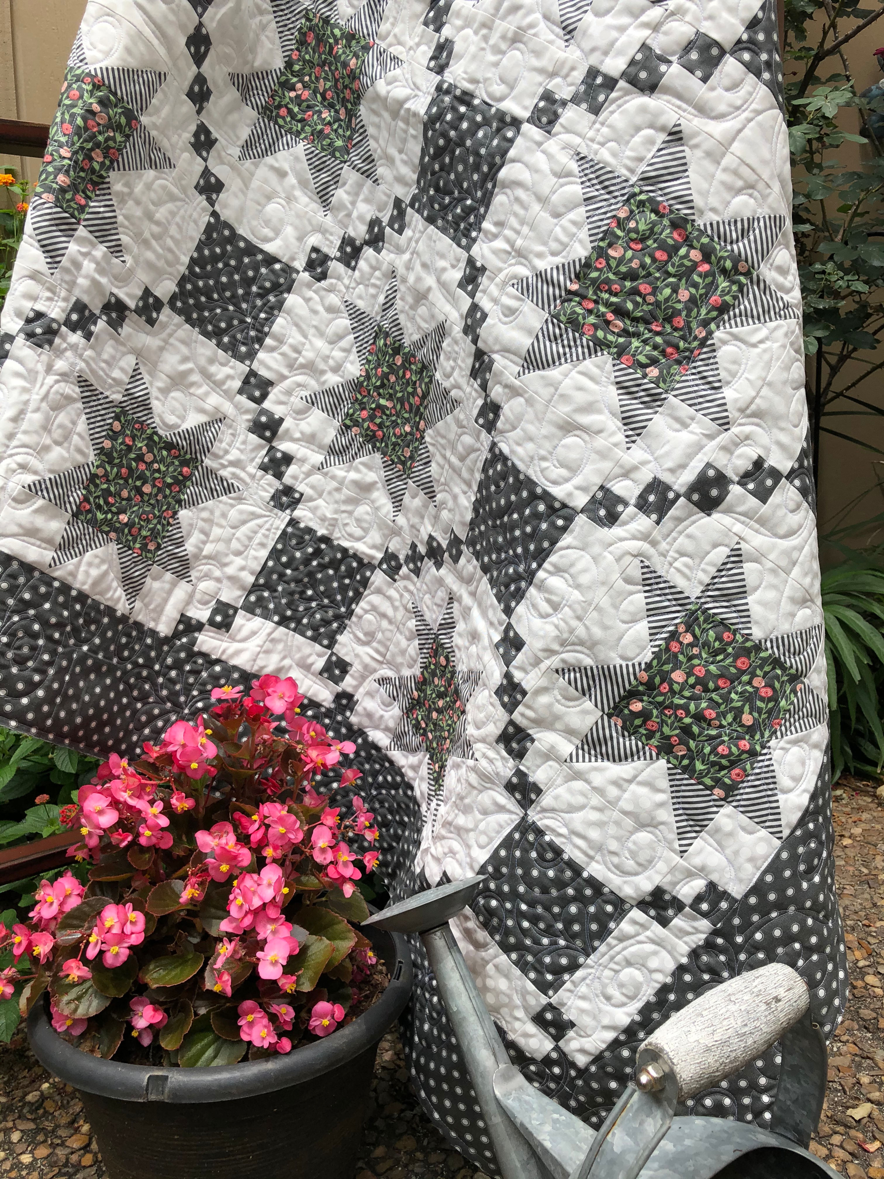 BLOOM WHERE YOU ARE Quilt Pattern PASTRY SHOP PDF