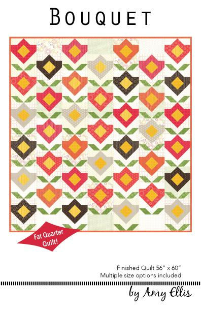 Amy Elllis BOUQUET Fat Quarter Pattern