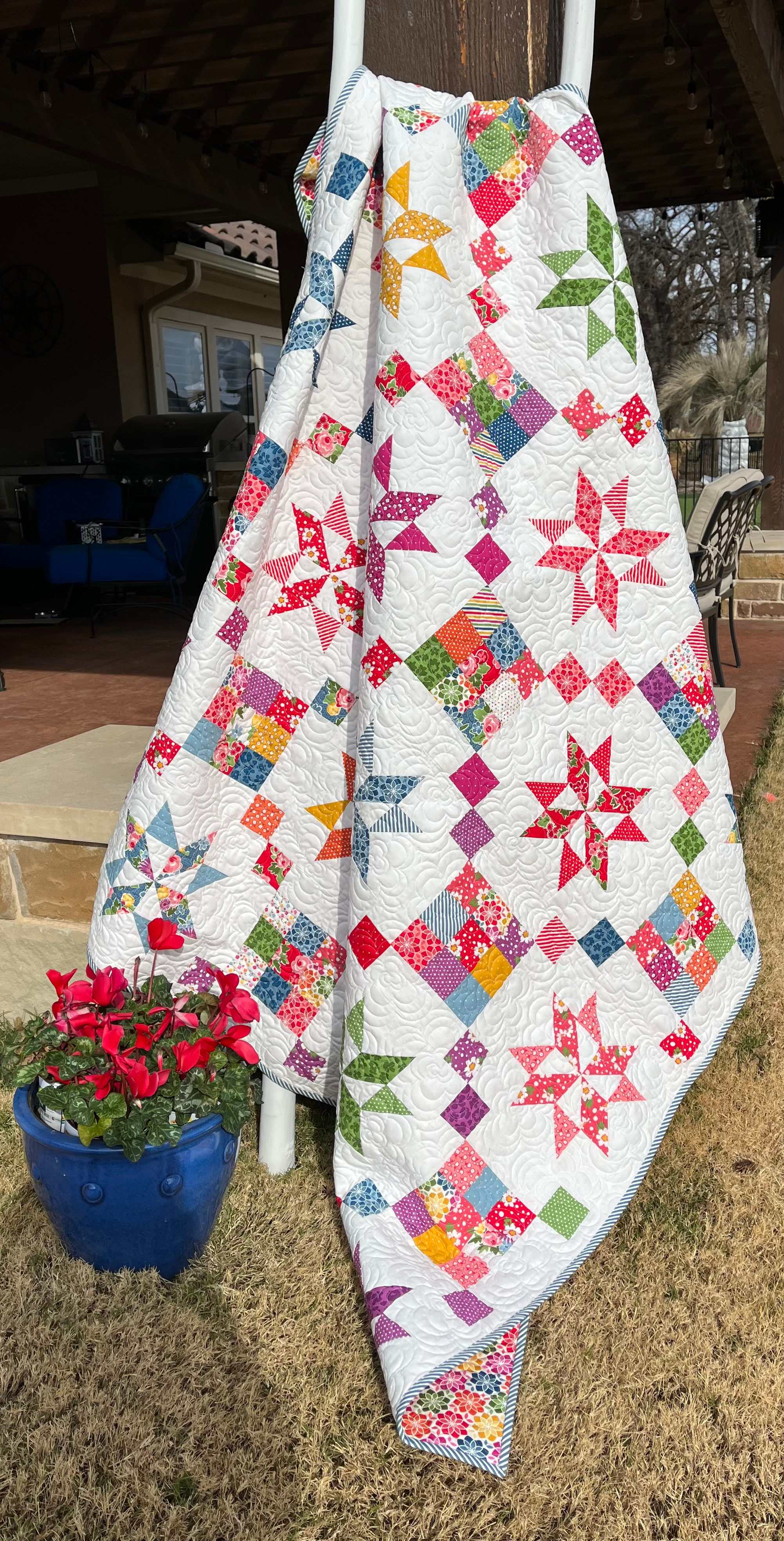 ZINNIA TWINKLE Charm Quilt Pattern Pastry Shop Quilts