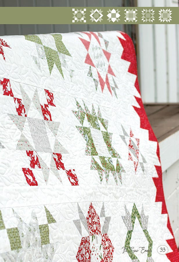 Thumbnail: AMONG THE STARS Block of the Month Quilt Booklet