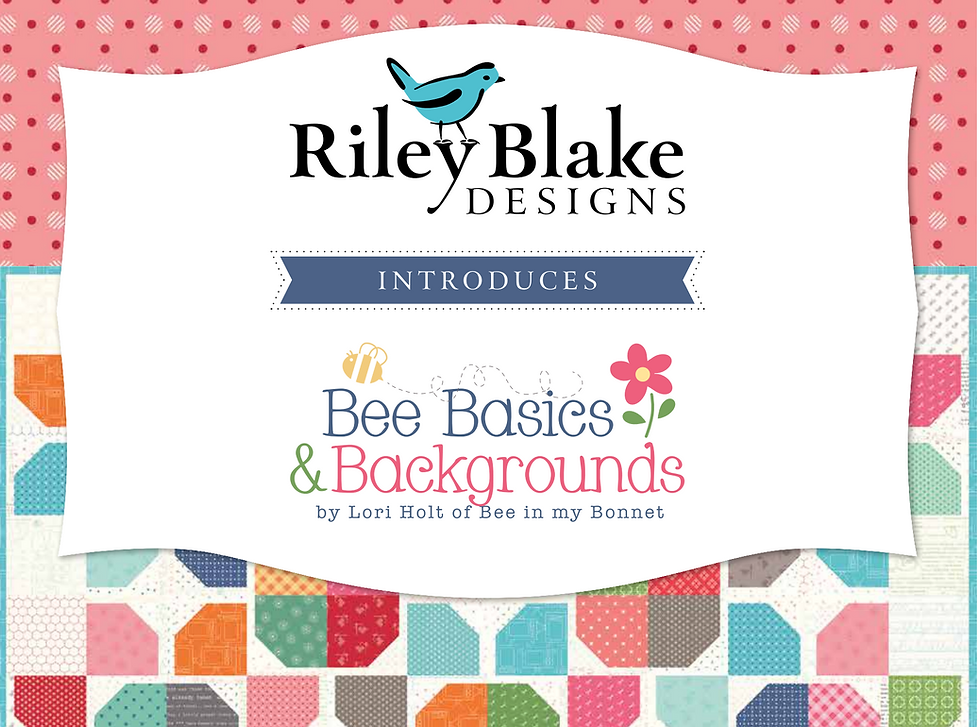 Thumbnail: BEE BASICS & BACKGROUNDS Fat Quarter Bundle  Riley Blake