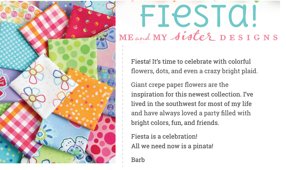 Thumbnail: FIESTA Moda Me & My Sister Fat Quarter Bundle