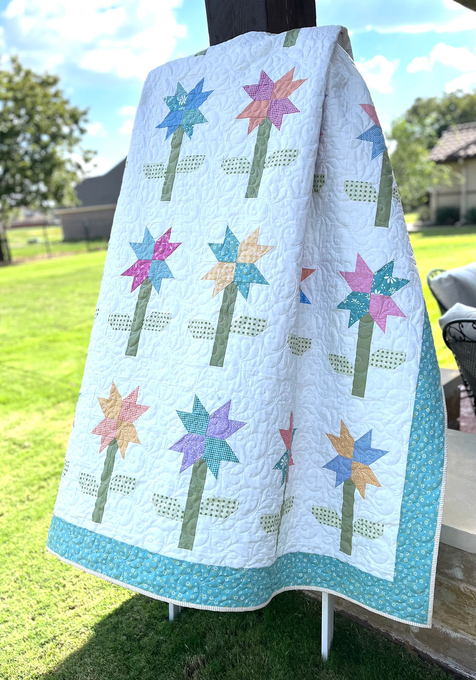 PINWHEEL GARDEN Quilt KIT Pastry Shop Quilts Mysite