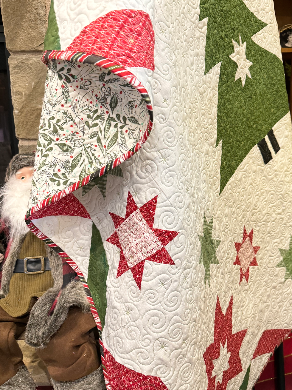 Thumbnail: CHRISTMAS STAR  Quilt KIT Pastry Shop Quilts