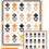 Thumbnail: Fig Tree HARVEST THISTLES Layer Cake Quilt Pattern