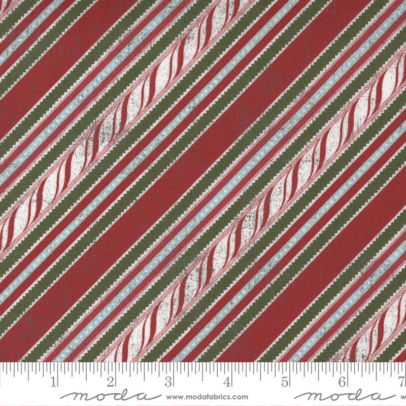 Peppermint Bark 30696 12 Candy Cane Moda BASIC GREY