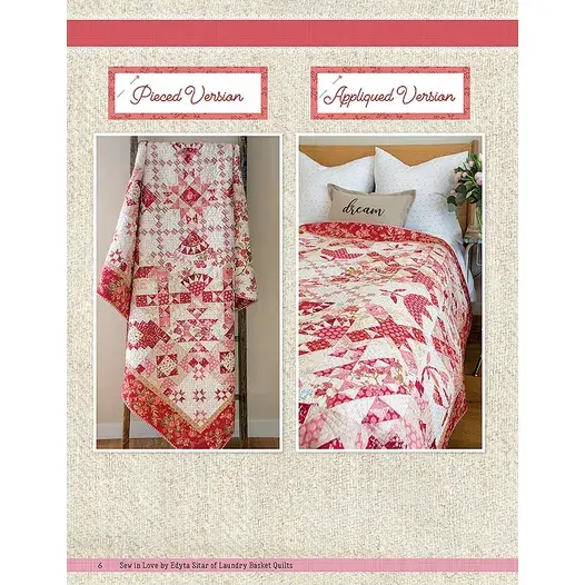 Thumbnail: It's Sew Emma SEW IN LOVE Quilt Book EDYTA SITAR