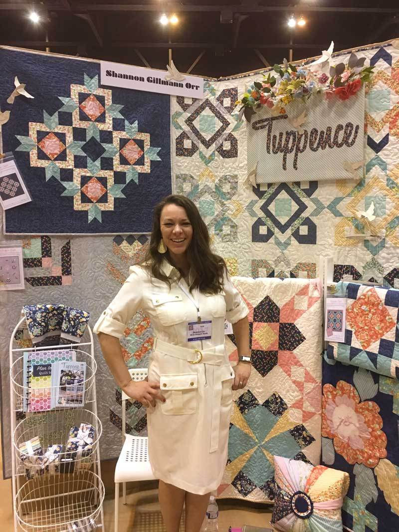 Thumbnail: Shannon Orr CORDELIA Fat Quarter Quilt Pattern
