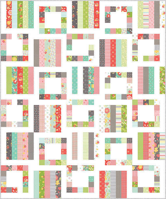 Thumbnail: Coriander JELLY & JAM Jelly Roll Pattern