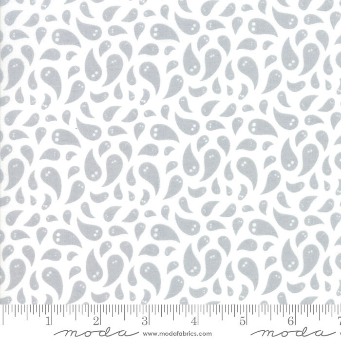 Midnight Magic 24081 11 Gray Ghosts Moda April Rosenthal