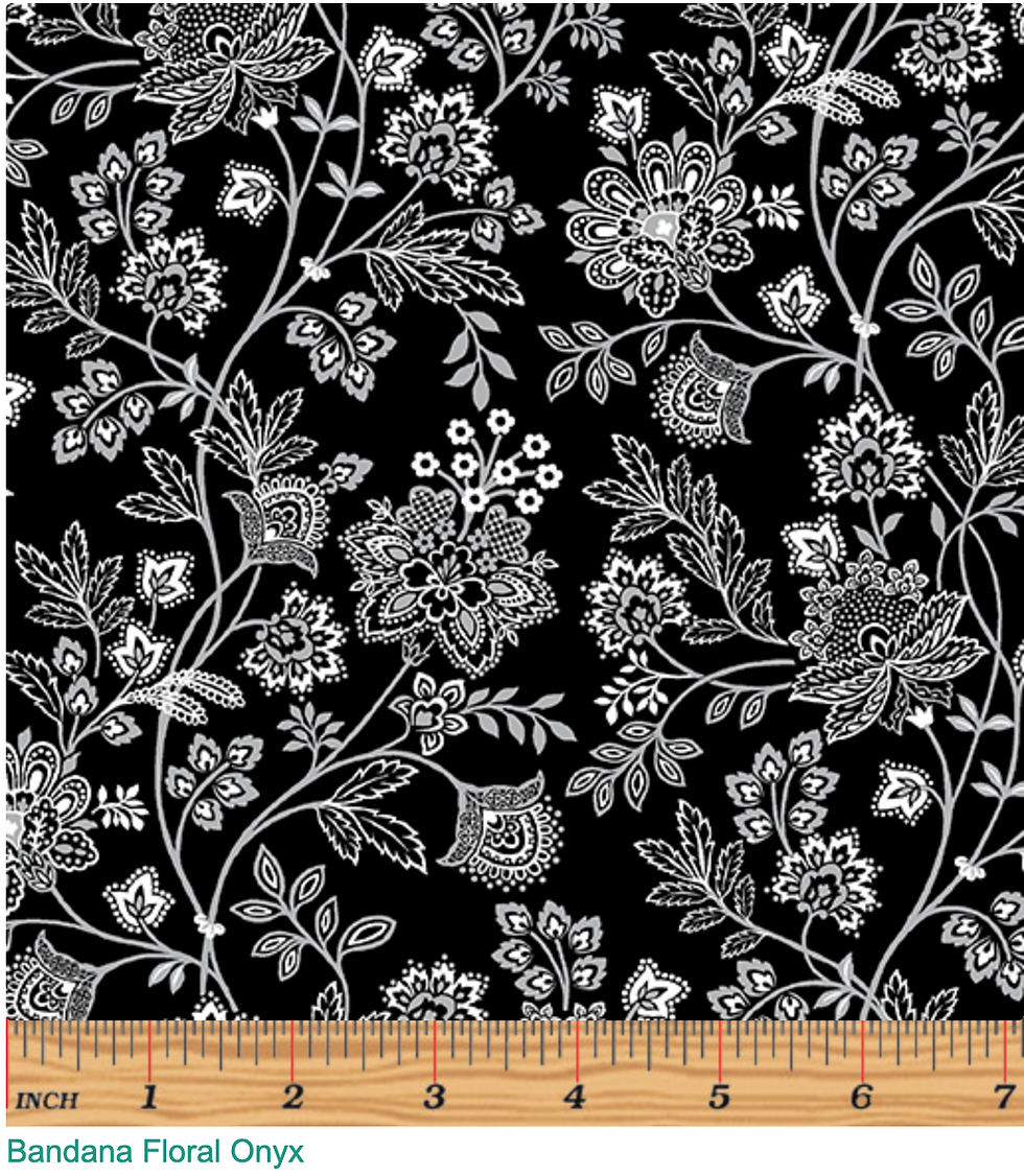 Bandana Medley 6128 98 Onyx Benartex Mysite