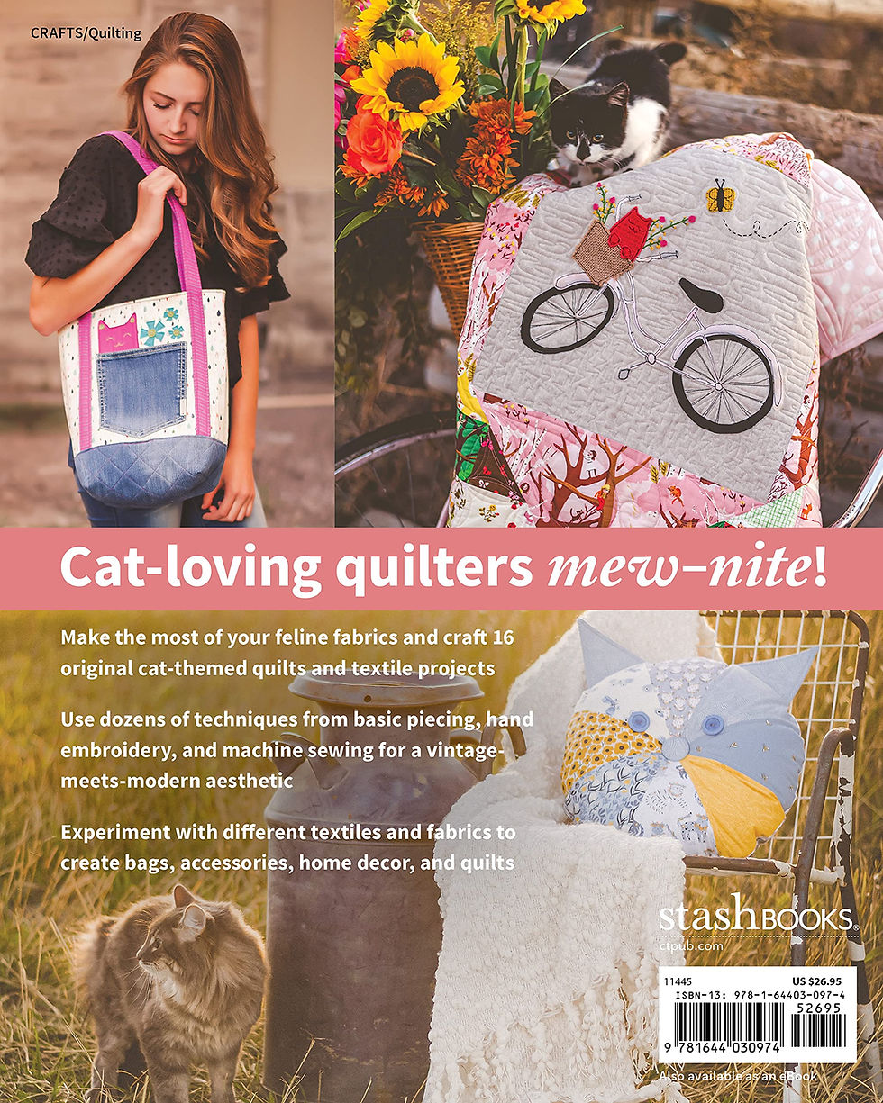 Thumbnail: Purr-fect Patchwork Quilt Book