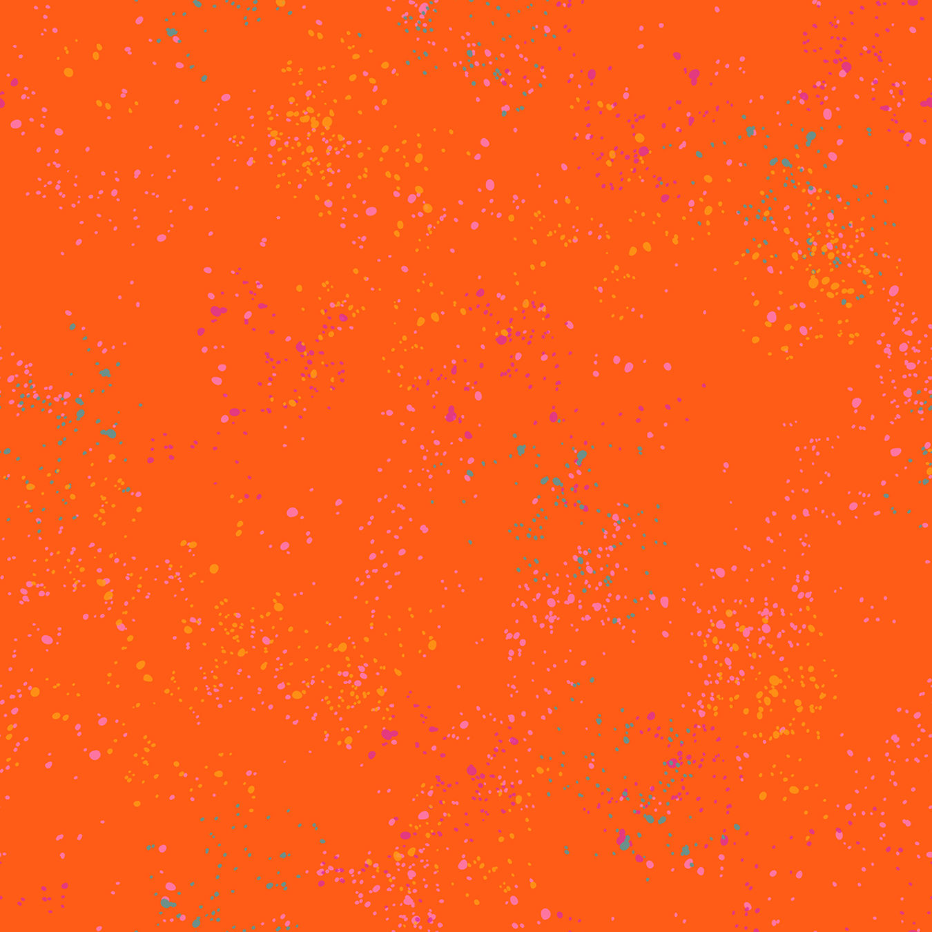 Speckled Metallic RS5027 120 Goldfish Orange Moda Ruby Star