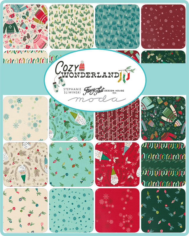 Thumbnail: Cozy Wonderland Moda Fancy That Moda Charm Pack