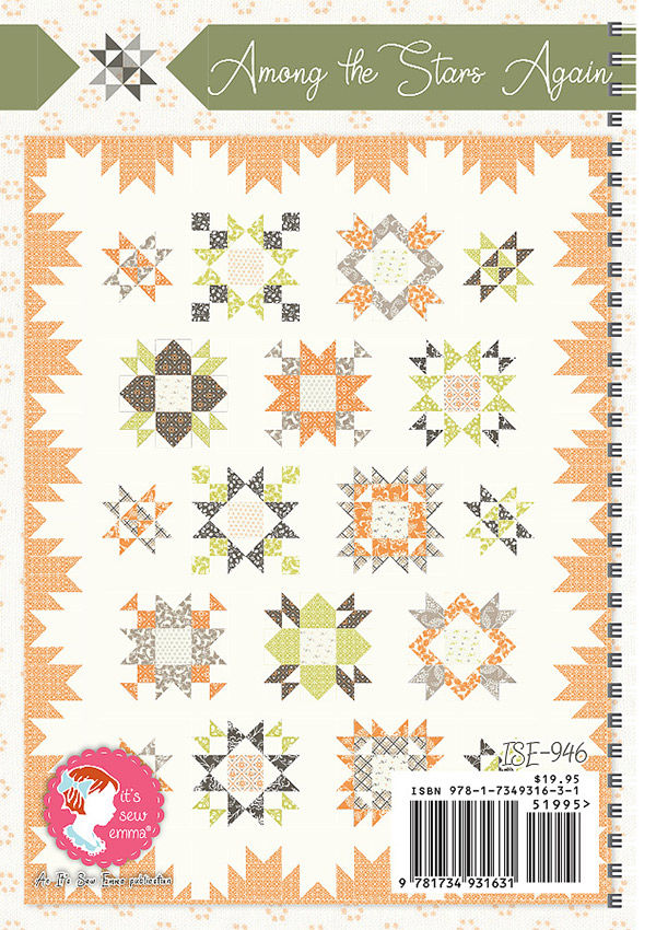 Thumbnail: AMONG THE STARS Block of the Month Quilt Booklet