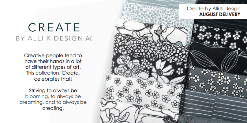 Thumbnail: Create 11525 25 Black White Striped Moda Alli K Designs