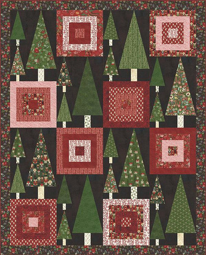 Basic Grey TREES & TOPS Christmas Pattern | Mysite
