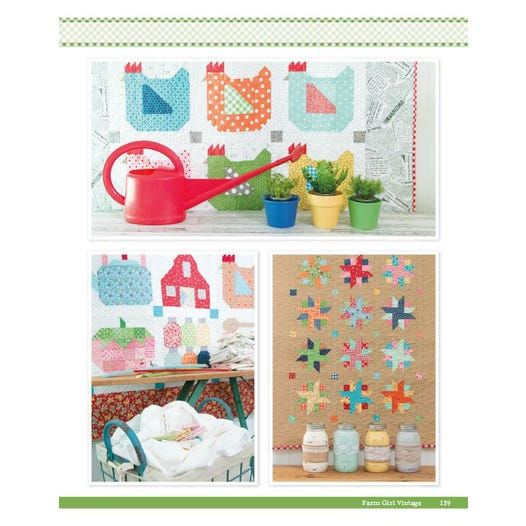 Thumbnail: FARM GIRL VINTAGE Quilt Book