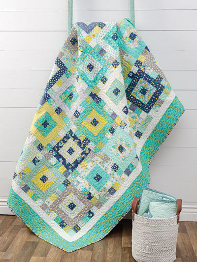 Thumbnail: Time Saving Quilts with 2 1/2" Strips Quilting Book