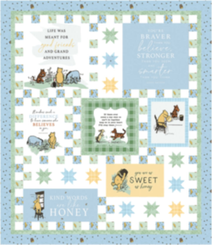 WINNIE THE POOH Panel KIT Pastry Shop