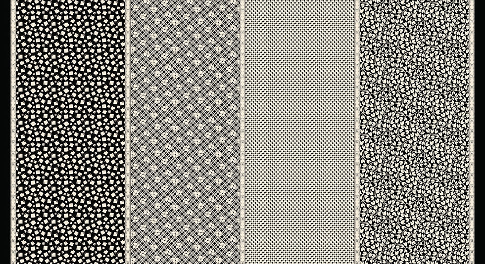 Bubble Pop 21760 18 Black 4 in 1 Moda American Jane