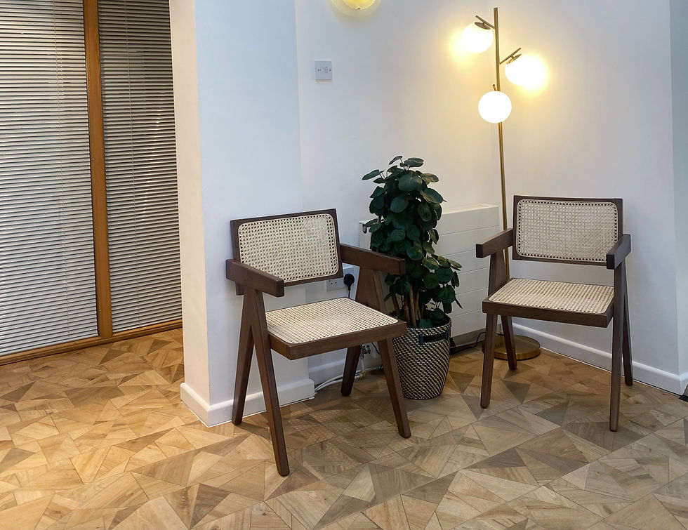 Waiting area seating