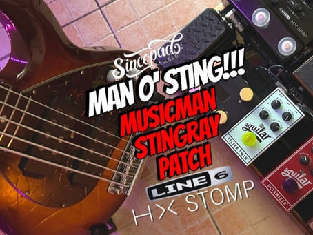Hx Stomp MusicMan StingRay Patch now available!