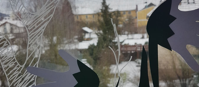 Schneeglöckchen - Handabdruck