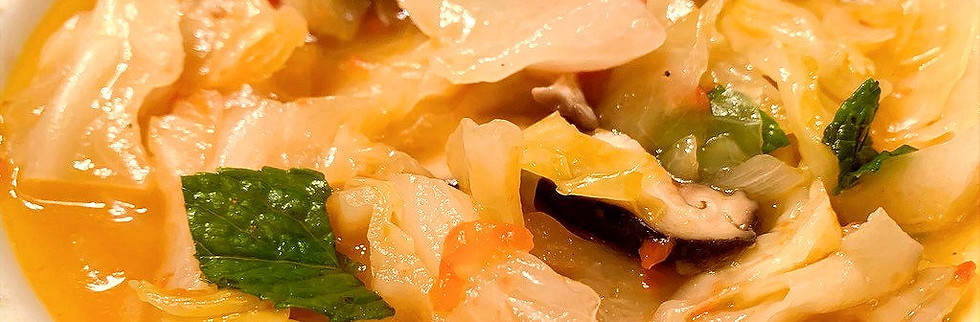 cabbage with veggies