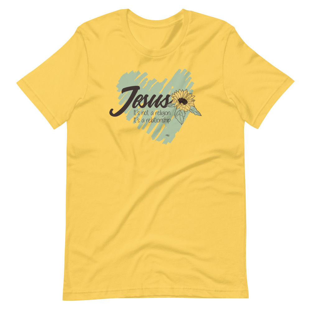 Jesus, It's Not a Religion It's a Relationship | Women's T-Shirt