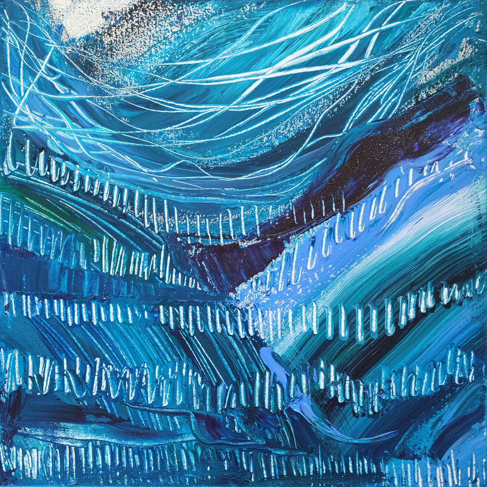 Expresionist painting by Begoña Lafuente