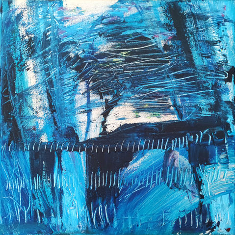 Expresionist painting by Begoña Lafuente