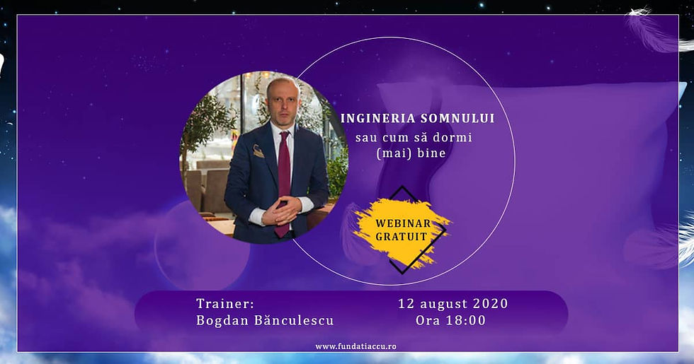 Ingineria somnului sau cum să dormi (mai) bine