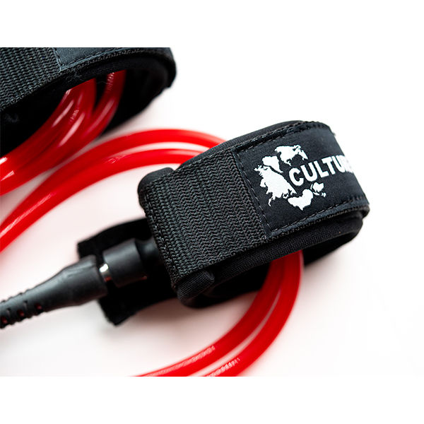 Thumbnail: Culture Supply RED Surfboard Leash (5 Sizes)