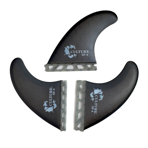 Culture Supply RTM Honeycomb Tri-Fin Surfboard Fin Sets | 5 Colors