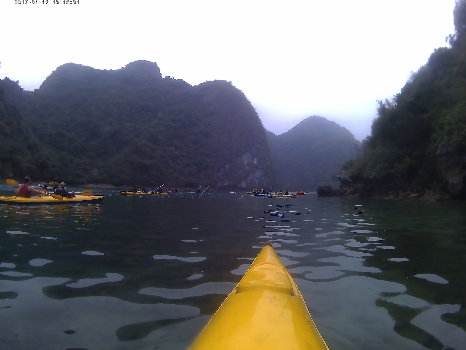 Kayaking Mountains