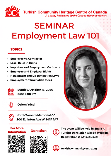Employment Law 101 etkinlik afişi