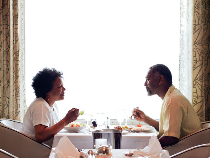 Dining on Cruise Ship