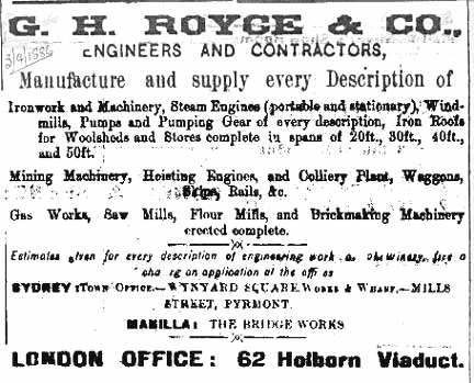 Royce & Co advert