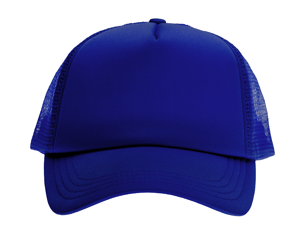 כובע רשת כחול רויאל-05