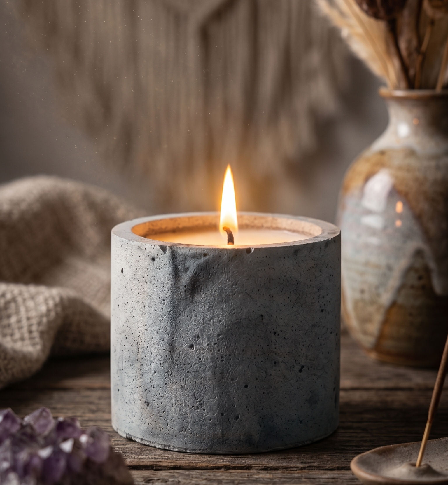 Vela perfumada artesanal Velas aromáticas