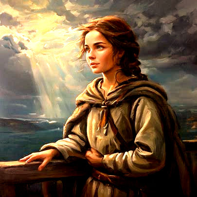 Cessair allowed her father and two men to come with her and the women on one condition: they had to accept her as the group's leader.