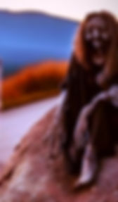 If you go walking on mountain roads in Wales, be sure to bring a knife to protect yourself from a Gwyllion.