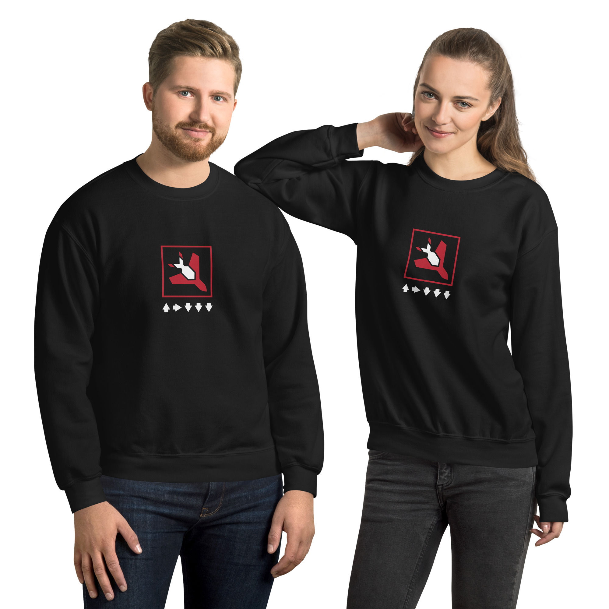 500kg Unisex Sweatshirt Black