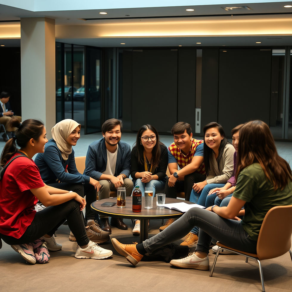 international college students sitting in a circle socializing.jpg