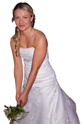 Hochzeit, Brautstrauß werfen