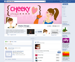 Social page redesigns and rebranding